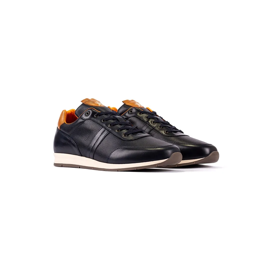 Tenis casuales 100% cuero para hombre - DE-7275-2717OV