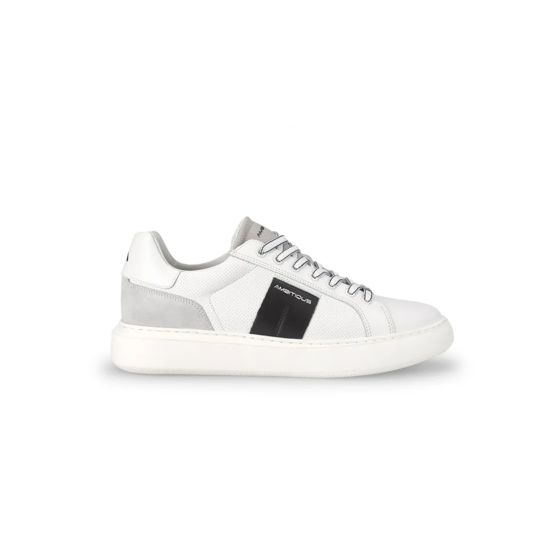 Tenis Casuales en Cuero Para Hombre 12455A-T3626AM
